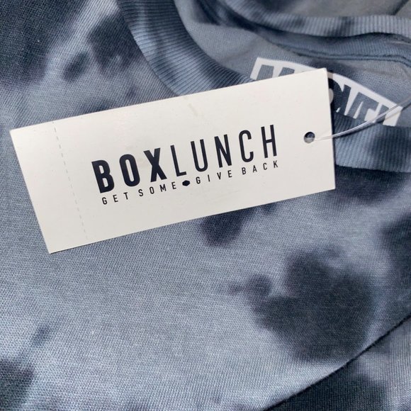 Marvel Boxlunch Gray Venom Spiderman Bleach Tie Dye Tee Shirt Short Sleeve Small - Picture 5 of 5